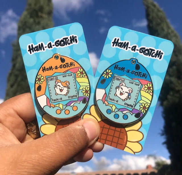 Hamtaro Pins