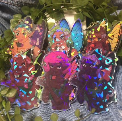 Fairy Keychains Fairy Keychains